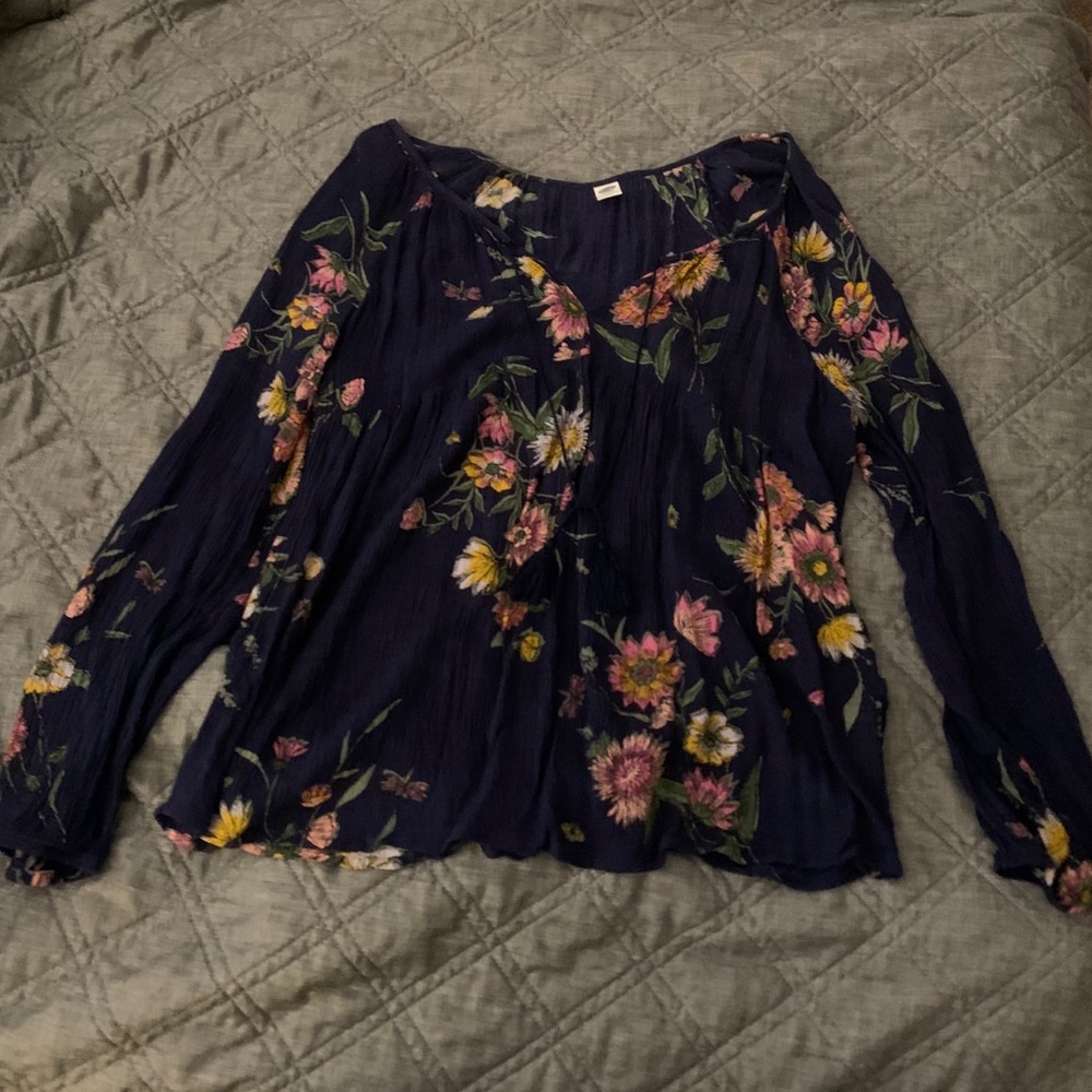 Floral Boho Top